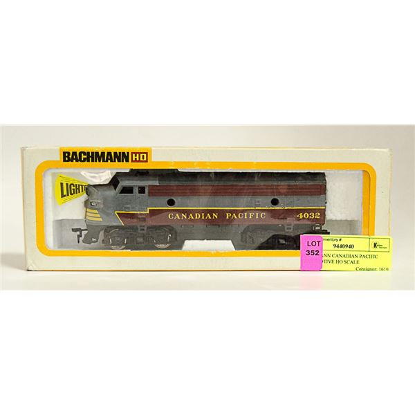 BACHMANN CANADIAN PACIFIC LOCOMOTIVE HO SCALE