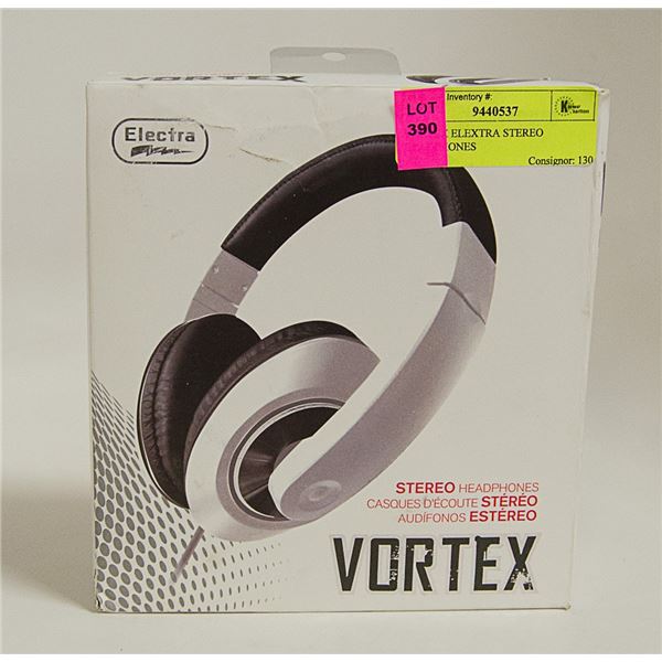 VORTEX ELEXTRA STEREO HEADPHONES