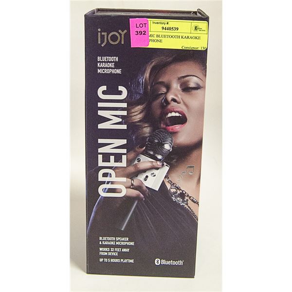 OPEN MIC BLUETOOTH KARAOKE MICROPHONE