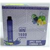 Image 1 : BOX W/10 1600PUFFS VAPE CUBES APPLE GRAPE LEMONADE