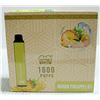 Image 1 : BOX W/10 1600 PUFFS VAPE CUBES MANGO PINEAPPLE
