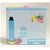 Image 1 : BOX W/10 1600 PUFFS VAPE CUBES BLUEBERRY RASPBERRY