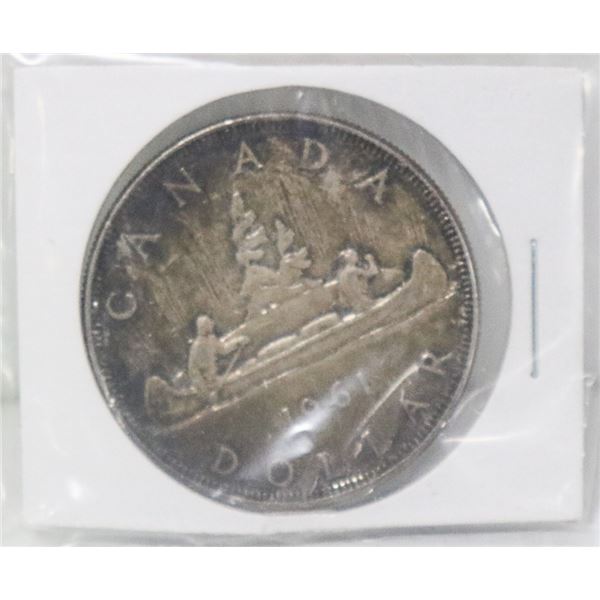 1961 CANADIAN SILVER DOLLAR