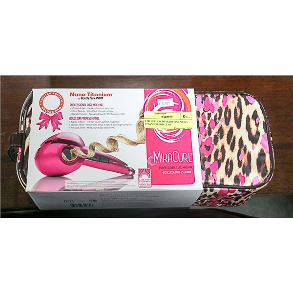 LTD EDITION BY BABYLISS NANO TITANIUM PRO CURL