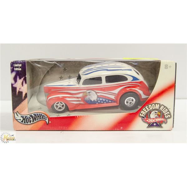 FREEDOM RIDES HOT WHEELS 1940 FAT FENDERED DIECAST