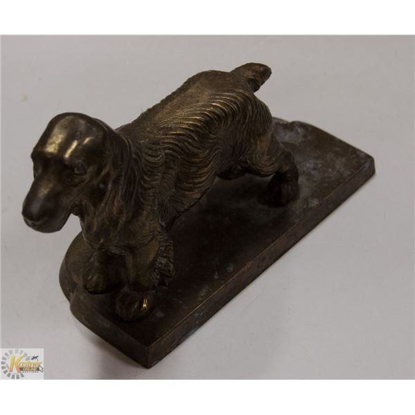VINTAGE DOOR STOP DOG