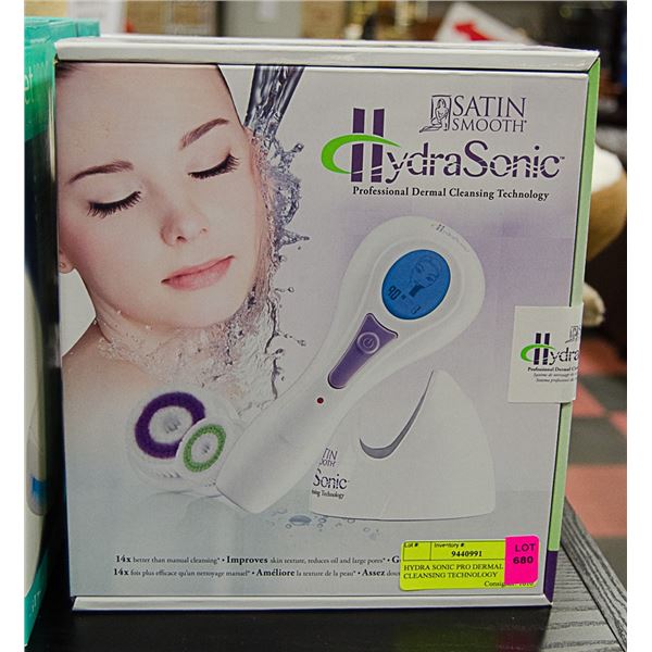 HYDRA SONIC PRO DERMAL CLEANSING TECHNOLOGY