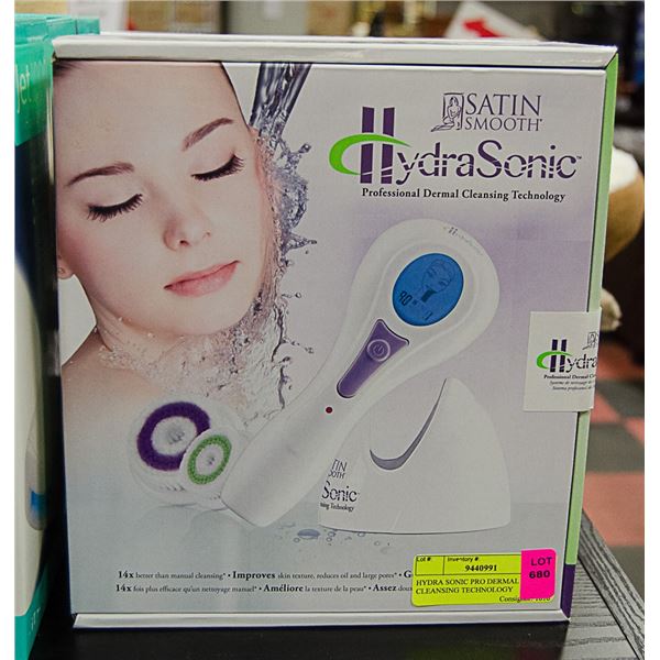 HYDRA SONIC PRO DERMAL CLEANSING TECHNOLOGY