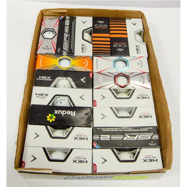 FLAT ASST CALLAWAY RECLAIMED GOLF BALLS