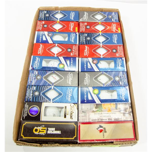 FLAT ASST TITLEIST RECLAIMED GOLF BALLS