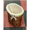 Image 1 : WICKER LINED BASKET