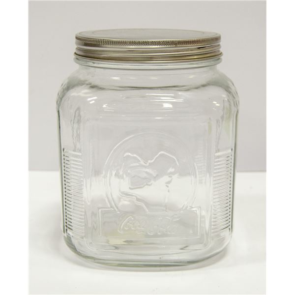 COCA COLA 85763 GLASS JAR