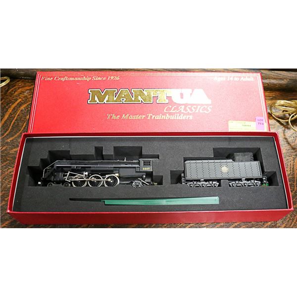 MANTULA NO 349005 LOCOMOTIVE AND TENDER HO SCALE