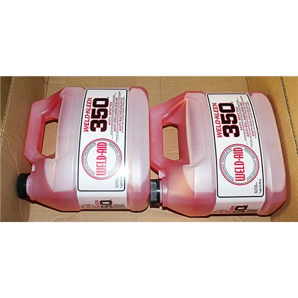 WELD KLEEN 350 ANTI SPATTER LIQUID LOT OF 2