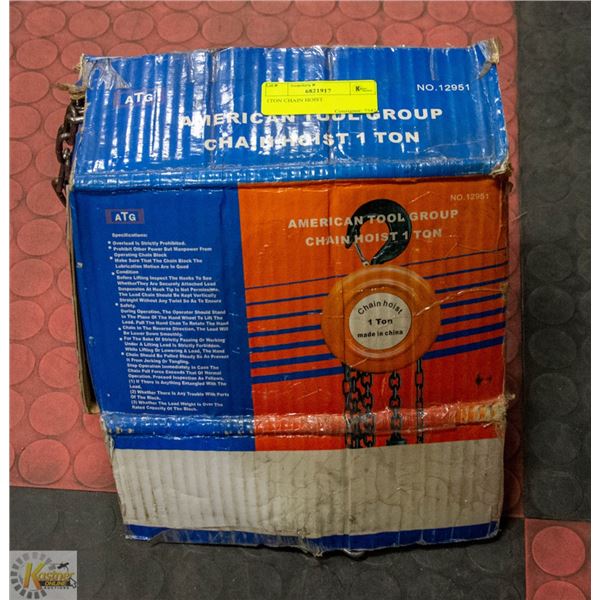 1 TON CHAIN HOIST