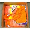 Image 1 : BOX LOT OF ASSORTED NEW SAFETY VESTS