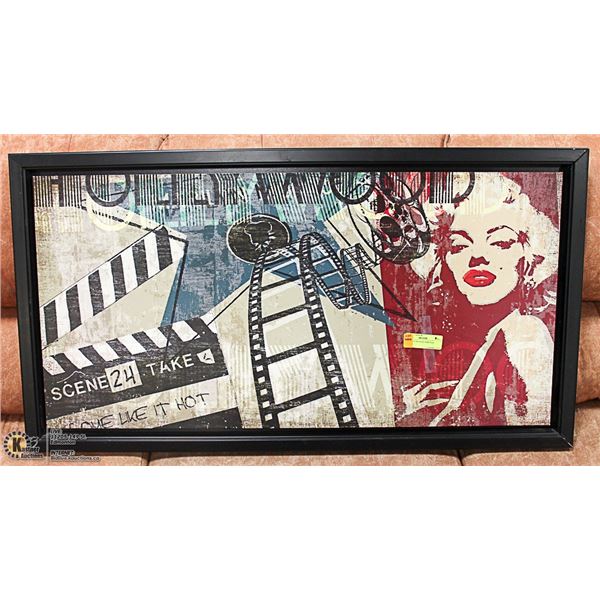 MARILYN MONROE POSE NO4 21" X 39"