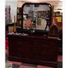 Image 1 : 61.5" X 18" X 71" 6 DRAWER DRESSER WITH MIRROR