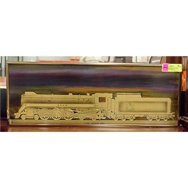 ROYAL HUDSON 2860 ETCHING METALLIC BY D.MELTON