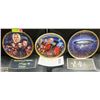 Image 1 : SET OF 3 STAR TREK COLLECTOR PLATES