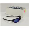 Image 1 : BOX OFOAKLEY STYLE SMOKE BLACK DESIGNER SUNGLASSES
