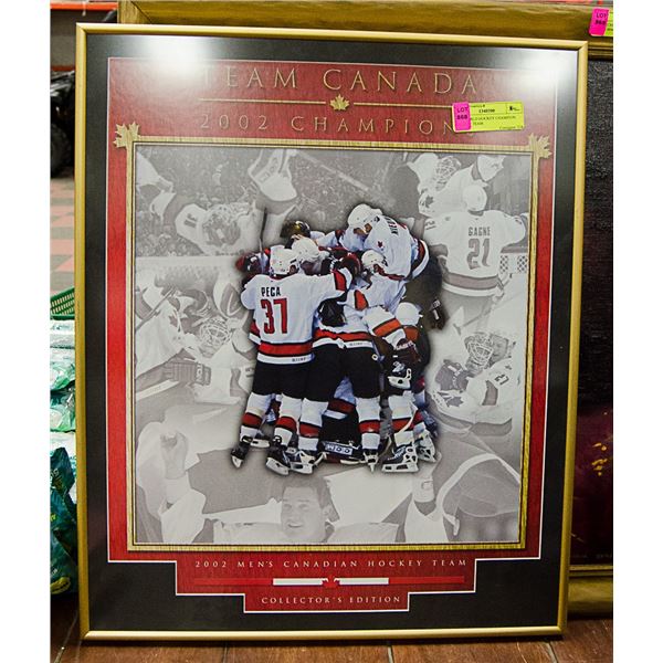 2002 WORLD HOCKEY CHAMPION HOCKEY TEAM