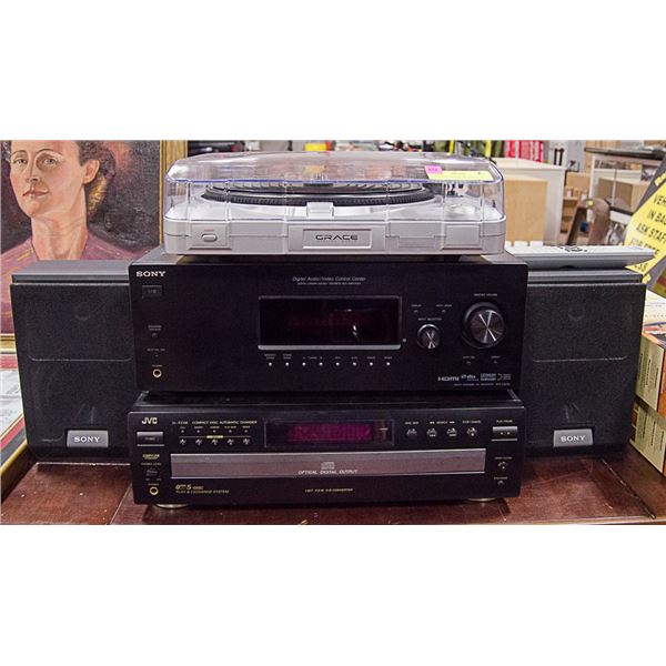 SONY MULTICHANNEL AV RECIEVERW/REMOTE STR-DG510