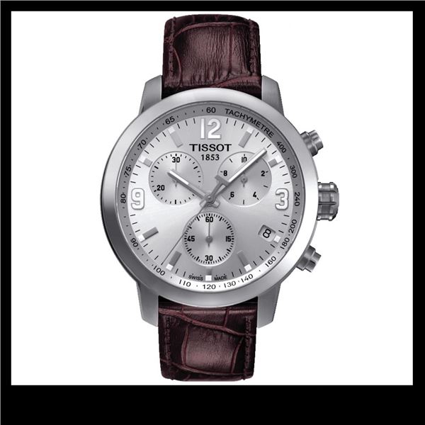 NEW AUTHENTIC TISSOT TRIPLE CHRONO WATCH MSRP $675