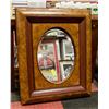 Image 1 : LARGE BEVELED MIRROR APPROX 36"H X 30"W