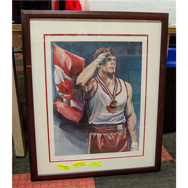 WILLIE DE WIT 84 OLYMPICS - ARTIST STEVEN CSORBA