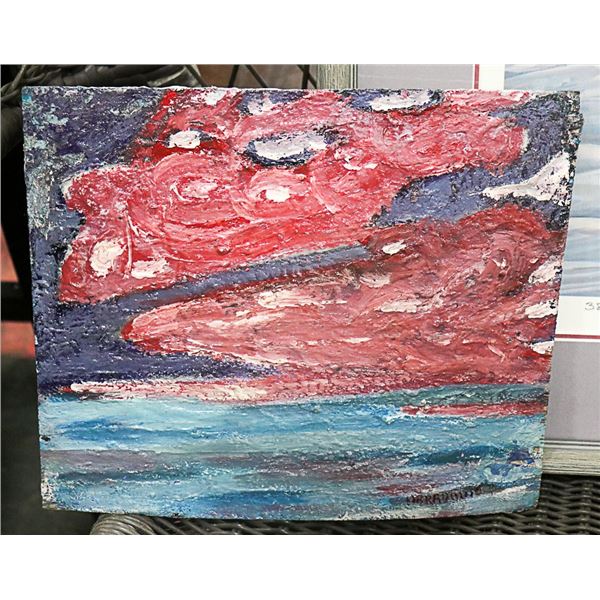 JUSTIN OBRADOVIC ORIGINAL PAINTING