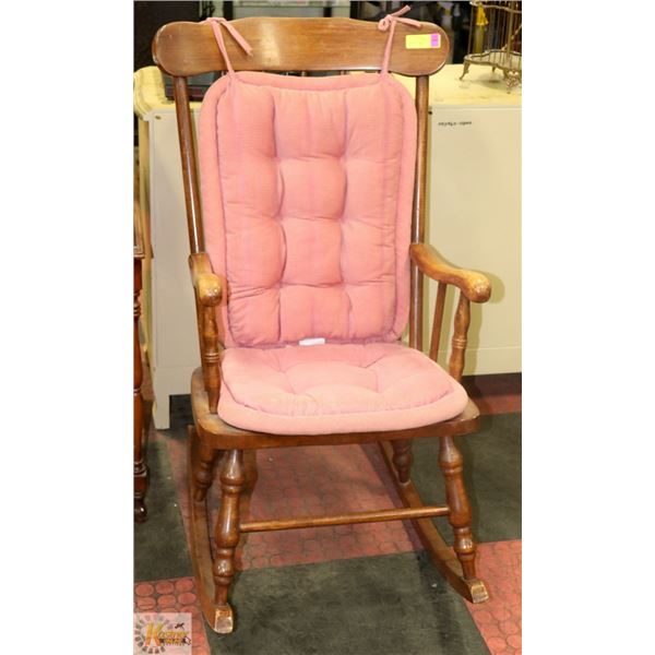 ROCKING CHAIR WITH CUSHION