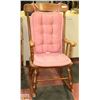 Image 1 : ROCKING CHAIR WITH CUSHION