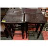 Image 1 : 4 LEATHERETTE BAR TYPE STOOLS 30" INCHES TALL