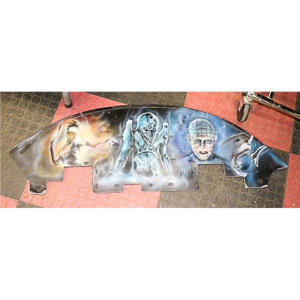 AVIATION ART AIRPLANE PANEL HORROR HELLRAISER AND