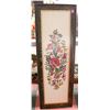 Image 1 : WOOD FRAMED PETIT POINT PICTURE