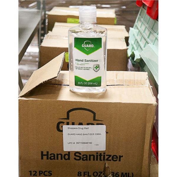 GUARD HAND SANITIZER 236ML CASE OF 12