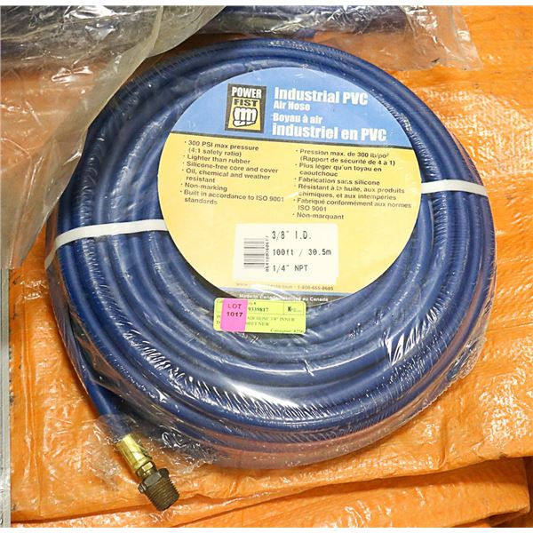 POWERFIST  AIR HOSE 3/8" INNER DIAMETER 100'FT NEW