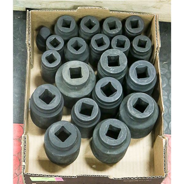 HEAVY DUTY SOCKET SET 20 PIECES