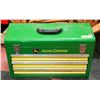 Image 1 : GREEN JOHN DEERE TOOL BOX 20.5" X 8.5" X 12"