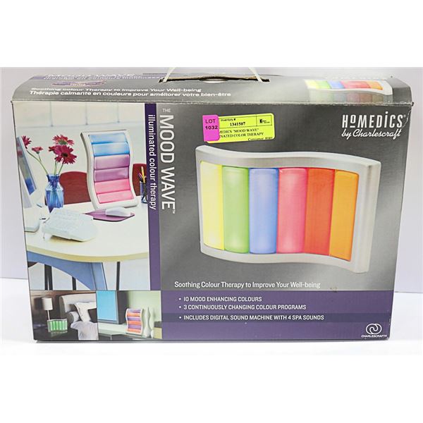 HOMEMEDICS "MOOD WAVE" ILLUMINATED COLOR THERAPY