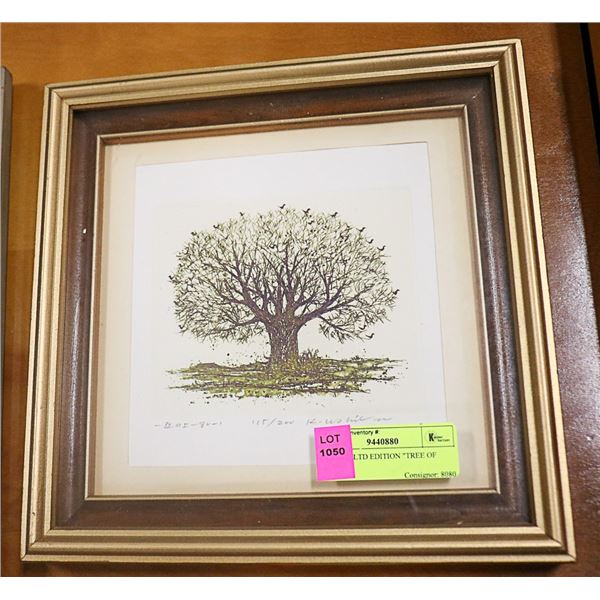 FRAMED LTD EDITION "TREE OF LIFE"