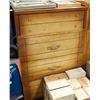 Image 1 : MID CENTURY 4 DRAWER CHEST OF DRAWERS 42" HIGH X