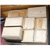 Image 1 : WINE AND CHEESE WOOD BOXES-BOX LOT