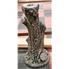 Image 1 : CONCRETE GARDEN STATUE- TREE STUMP