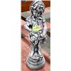 Image 1 : CONCRETE GARDEN STATUE - GIRL
