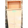 Image 1 : STORAGE CABINET AND BOOK SHELF LOT