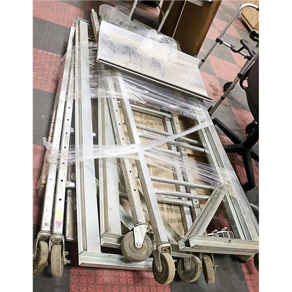 PALLET LOT OF SCAFFOLDING