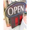 Image 1 : NEON BUSINESS HOURS OPEN SIGN, NO POWER