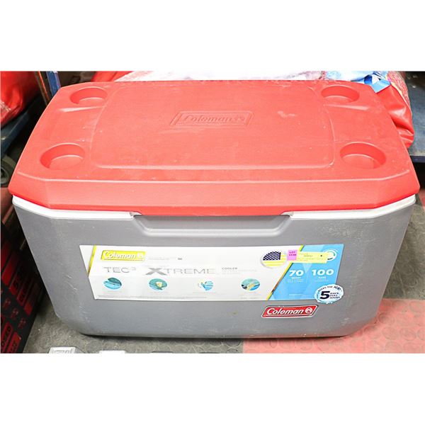 COLEMAN TEC3 XTREME COOLER 70 GALLON 100 CANS